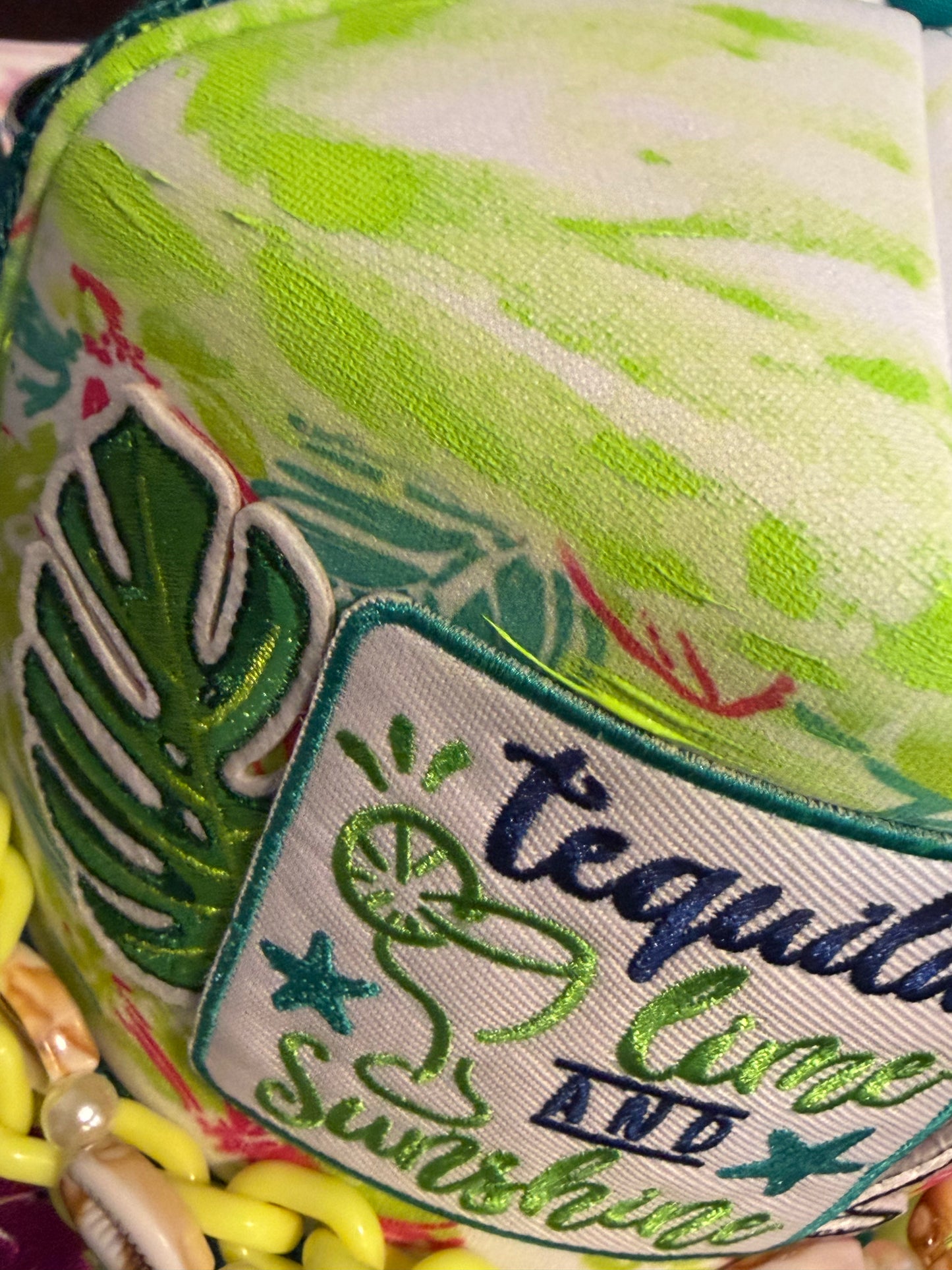 Blu Coconut Lime and Sunshine Trucker