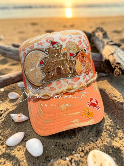 🪸🏖️ Blu Coconut Coastal Coral Castle Vibes 🏖️🪸