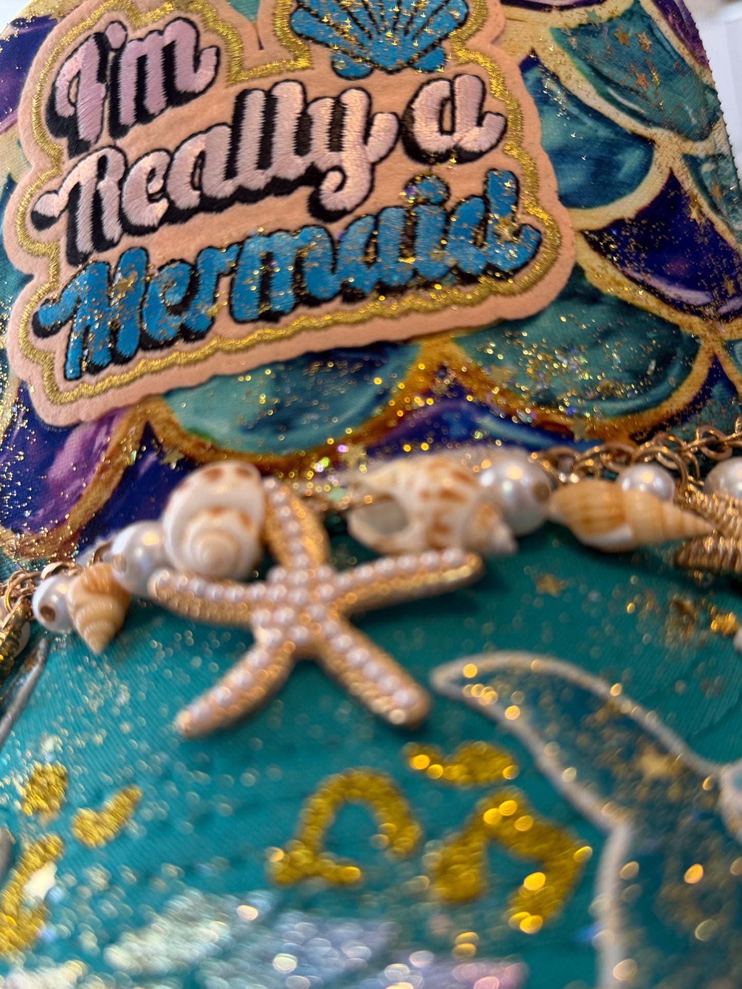 Blu Coconut I’m a Mermaid Trucker