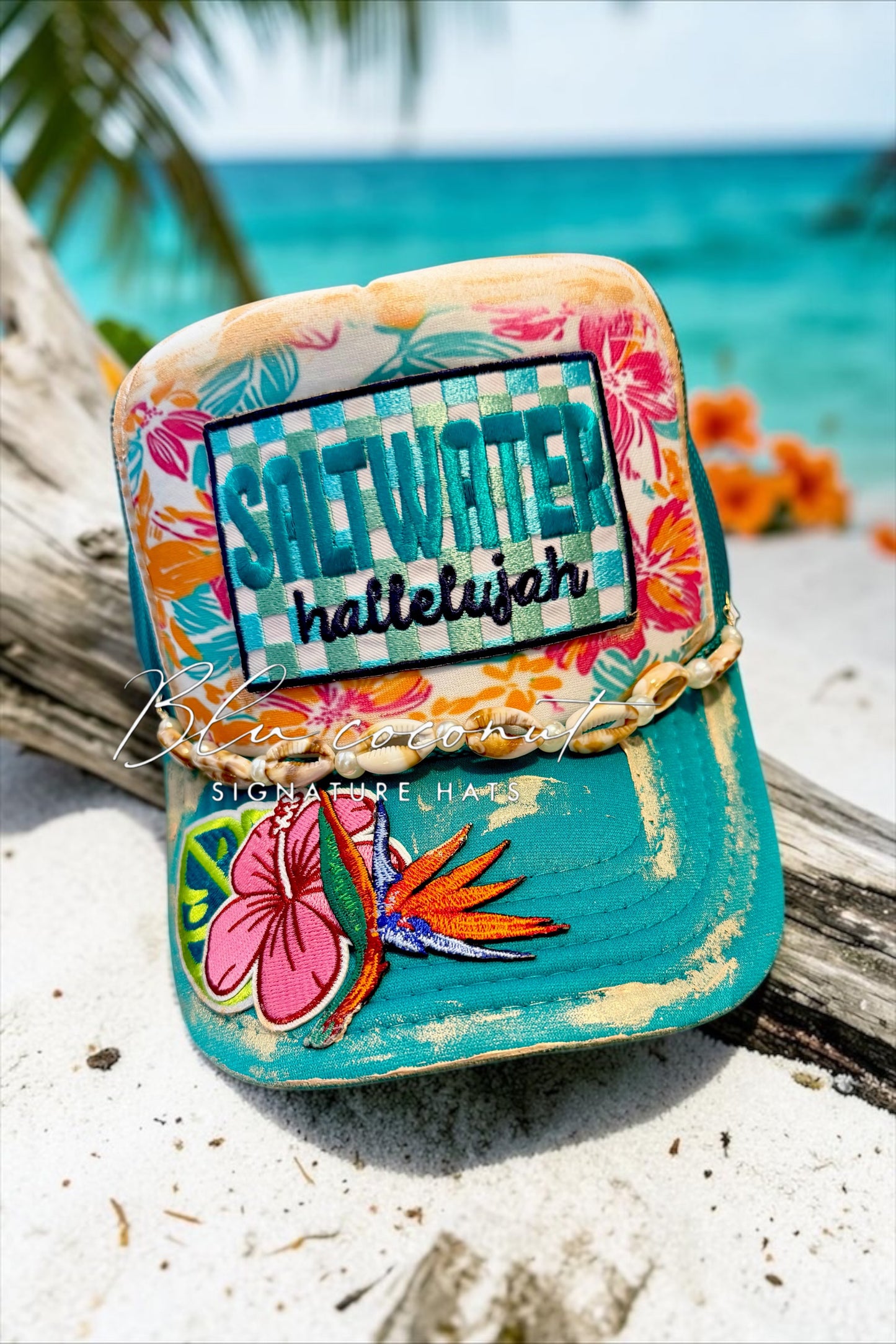 Blu Coconut Saltwater Trucker