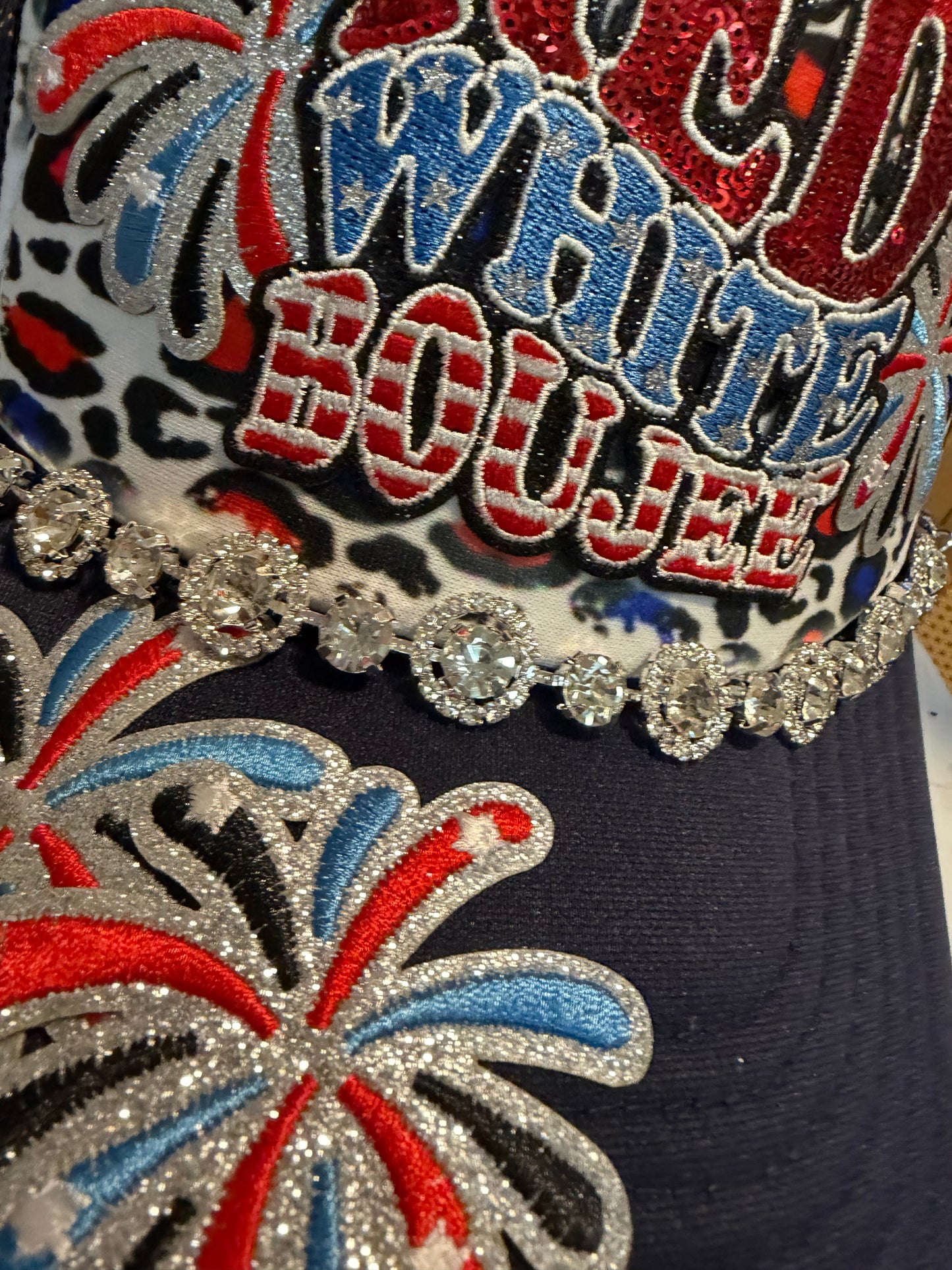 🇺🇸❤️🤍💙 RED, WHITE & BOUJEE TRUCKER ❤️🤍💙🇺🇸