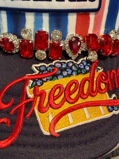 Blu Coconut 🫐🇺🇸 Red, White & Blueberries Freedom Trucker 🇺🇸🫐