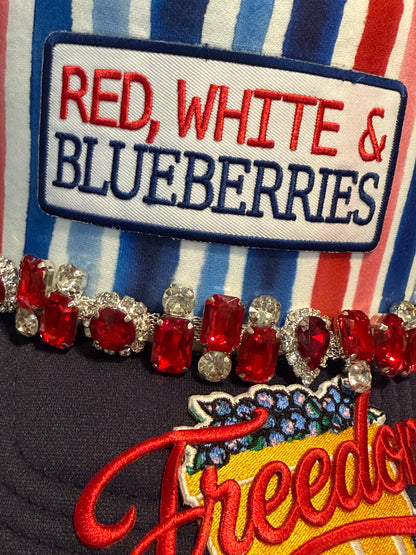 Blu Coconut 🫐🇺🇸 Red, White & Blueberries Freedom Trucker 🇺🇸🫐