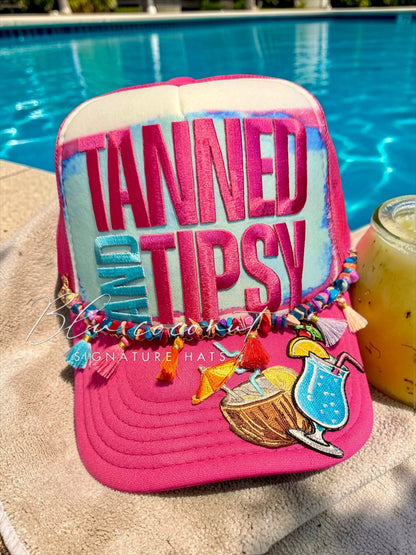 Blu Coconut Tanned And Tipsy Trucker