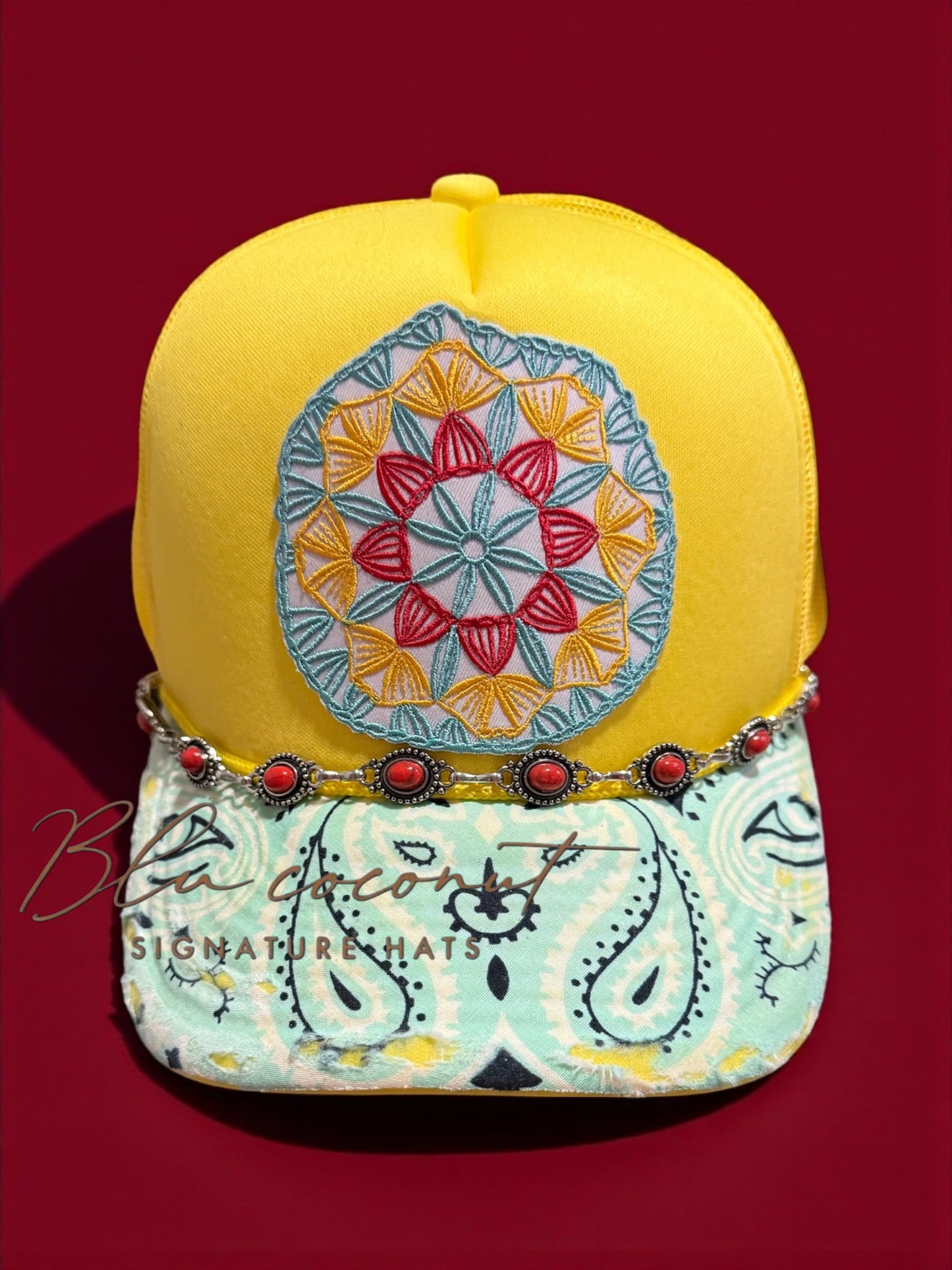 Sunshine and sass trucker hat