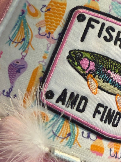 Blu Coconut Fish Around Trucker