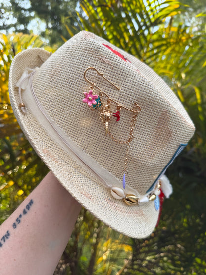 Blu Coconut 🦀 If Crabby, Please Return to the Beach Fedora 🏖️