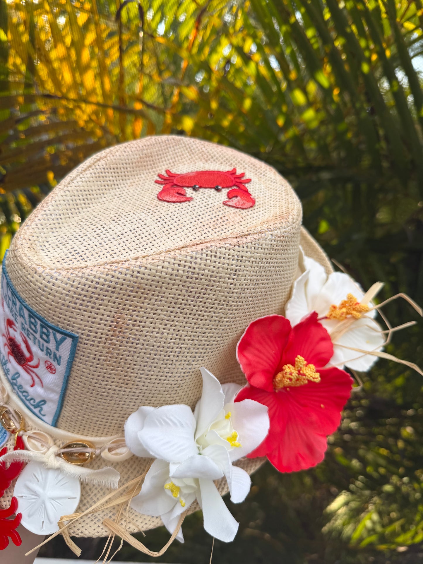 Blu Coconut 🦀 If Crabby, Please Return to the Beach Fedora 🏖️