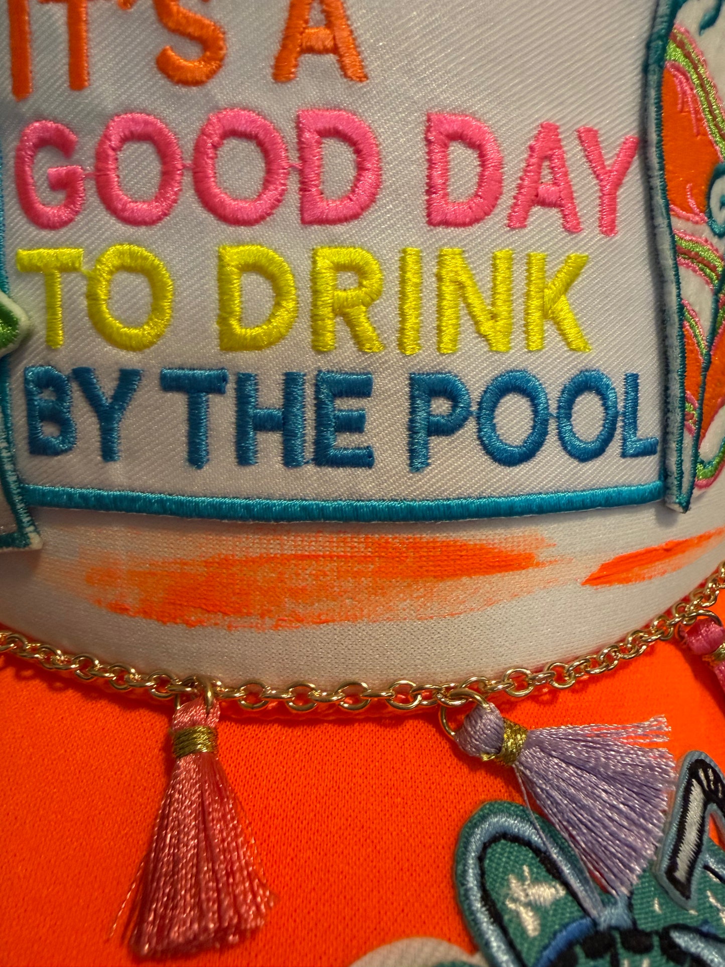 🌴 Blu Coconut It’s a Good Day to Drink by the Pool  Trucker🌴