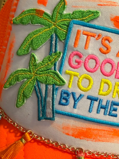 🌴 Blu Coconut It’s a Good Day to Drink by the Pool  Trucker🌴