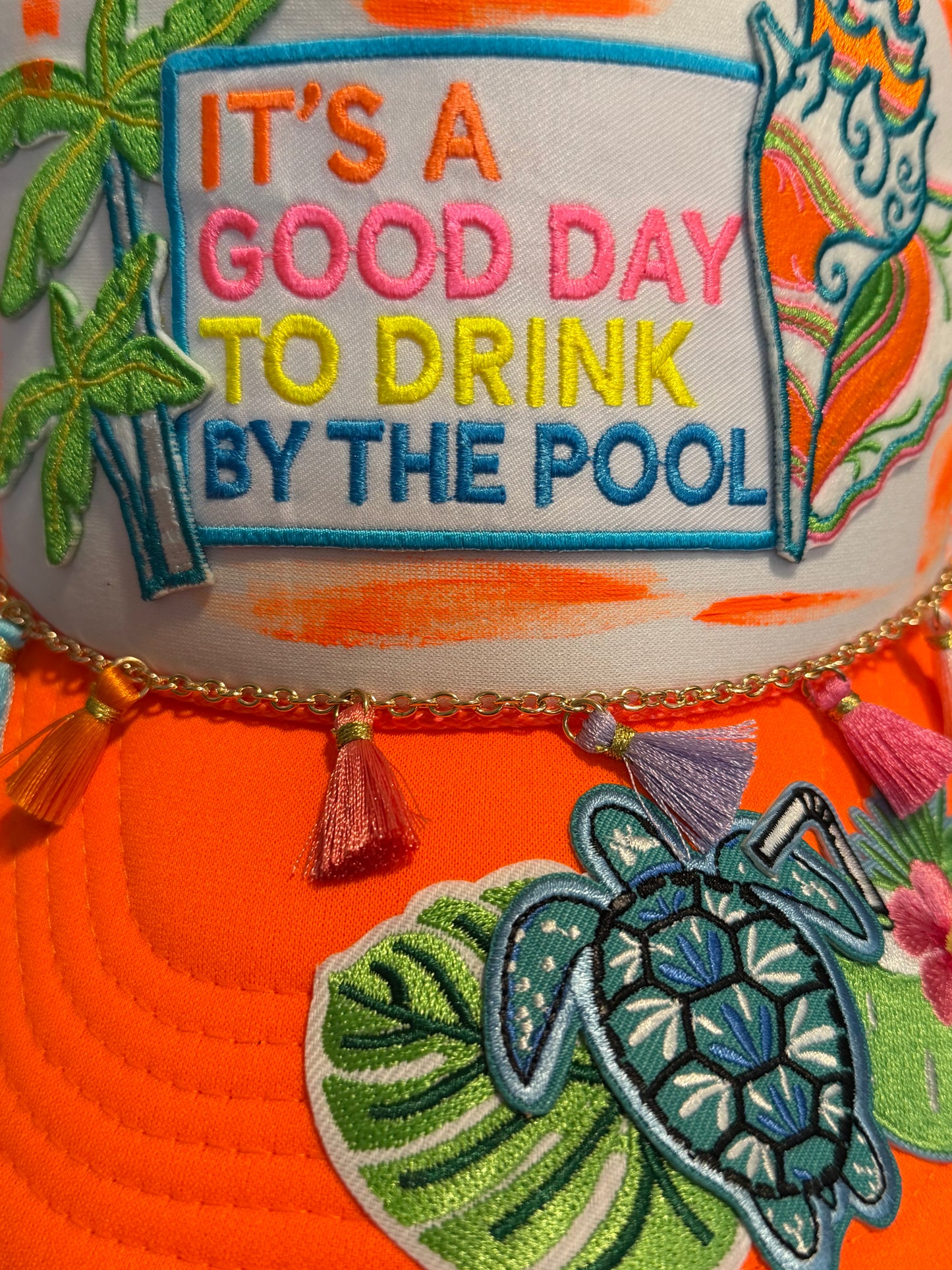 🌴 Blu Coconut It’s a Good Day to Drink by the Pool  Trucker🌴
