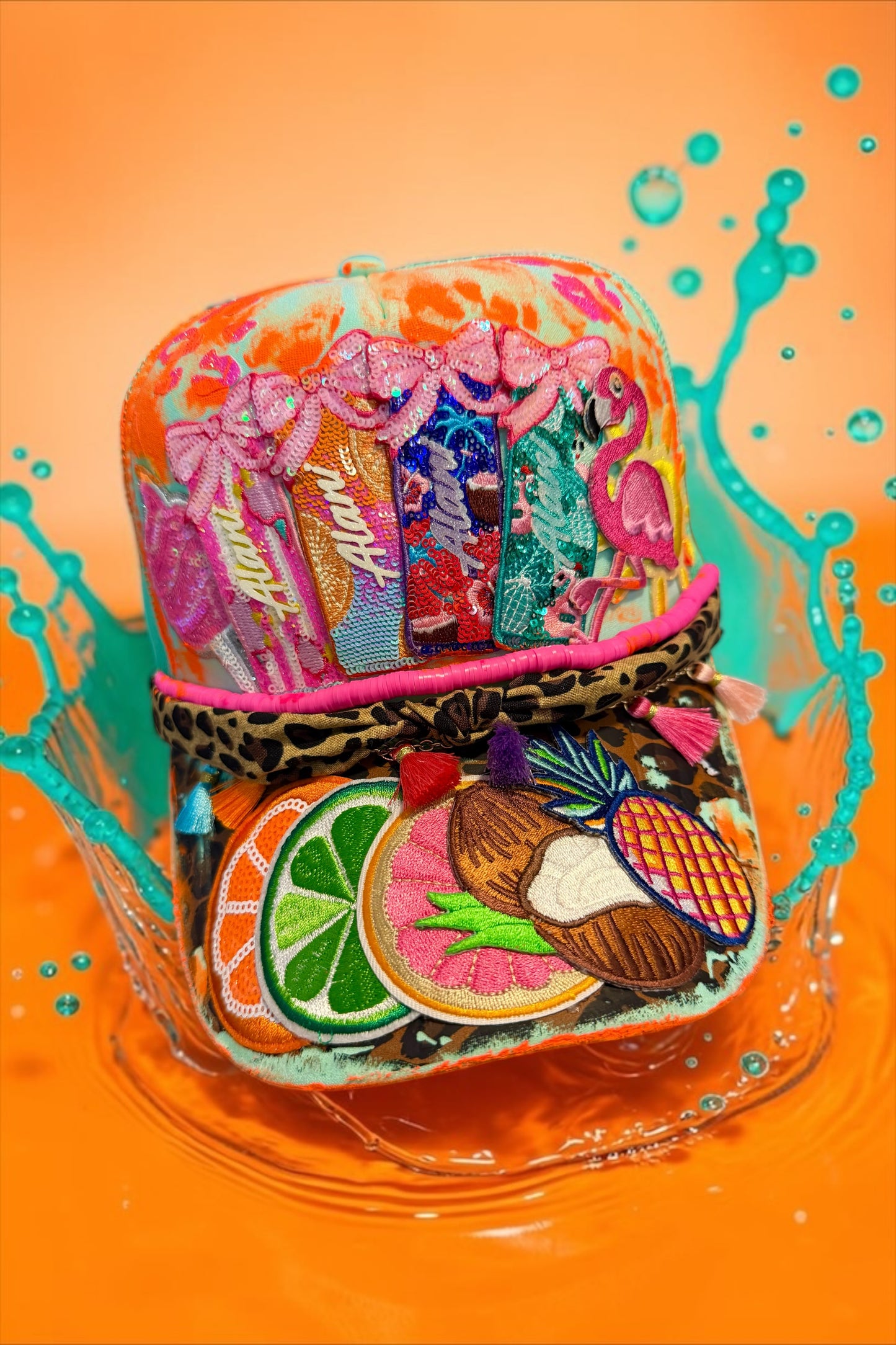 Paradise poured Trucker