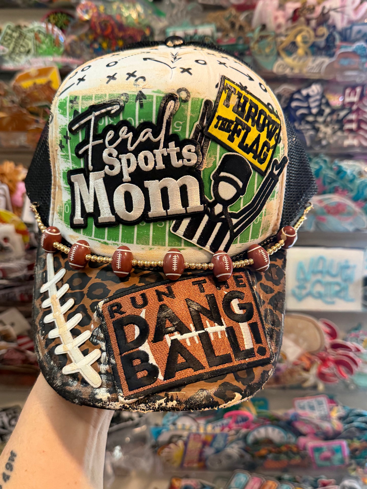Blu Coconut Feral Sports Mom Trucker Hat
