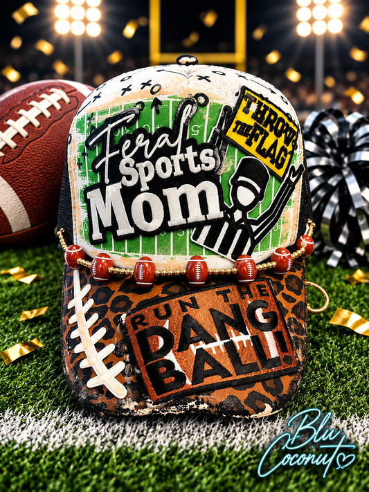Blu Coconut Feral Sports Mom Trucker Hat