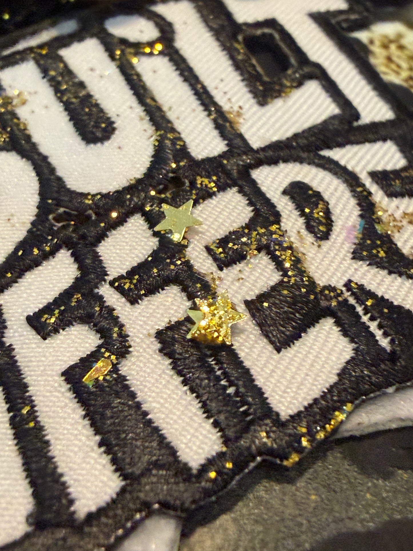 Blu Coconut Black and gold Football Game Day Trucker Hat