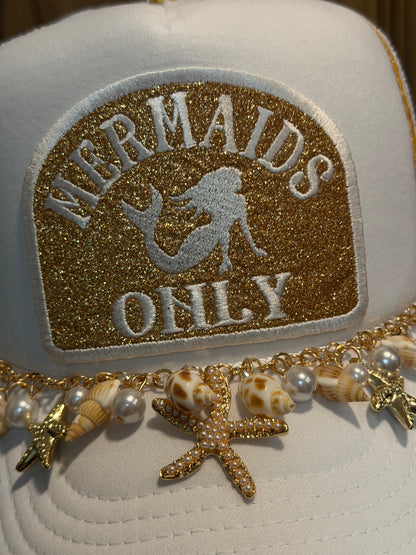 Blu Coconut Mermaids Only Trucker Hat