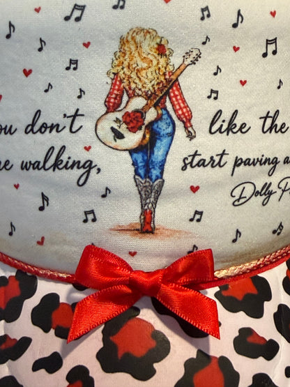 Blu Coconut Red Dolly Trucker Hat ❤️