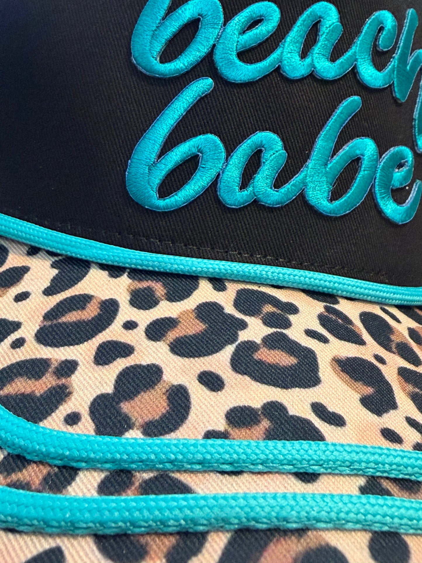 Blu Coconut Beach Babe Structured Trucker