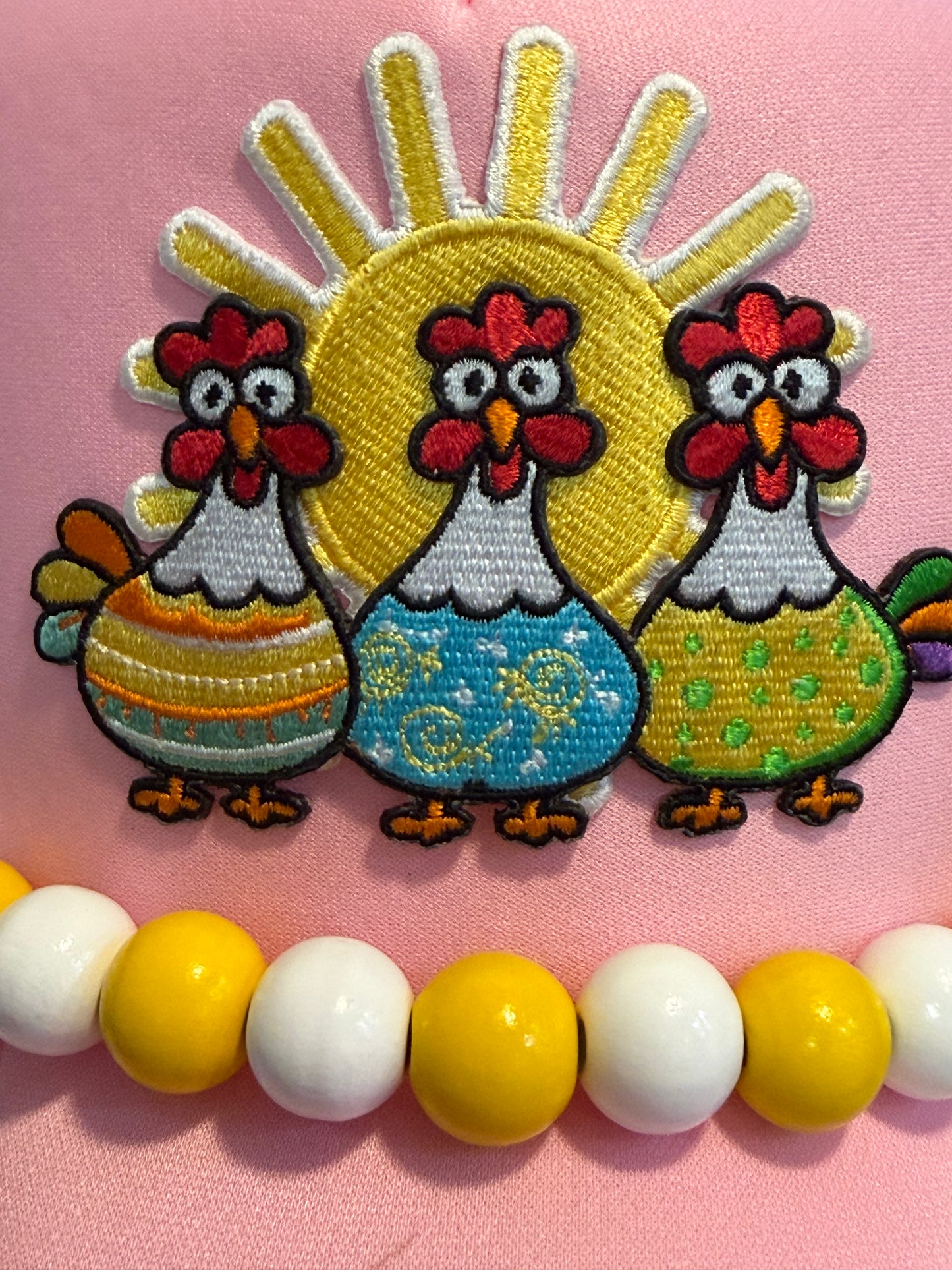 Blu coconut rise and shine chicken Trucker