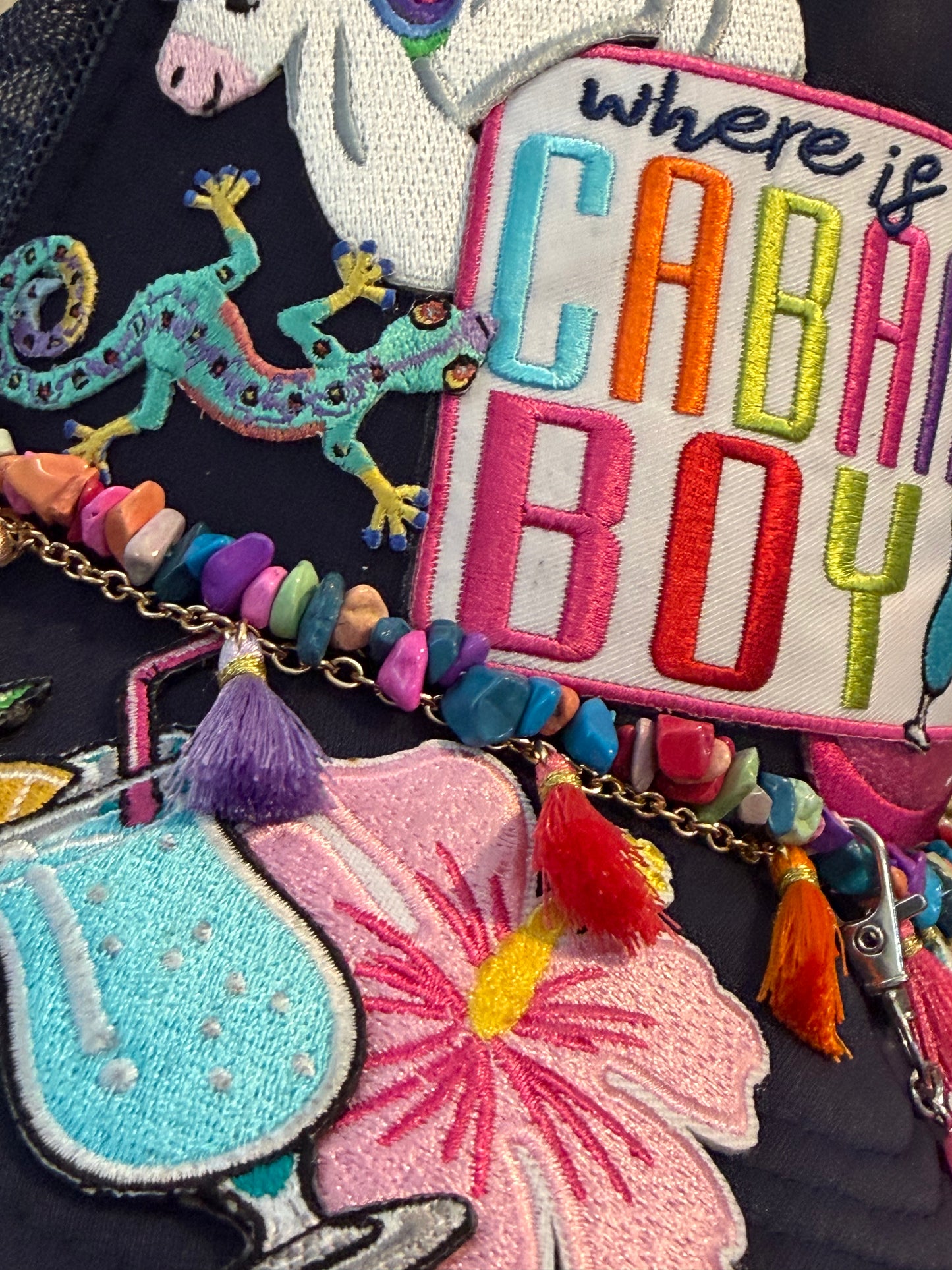 Blu Coconut Cabana Boy Trucker