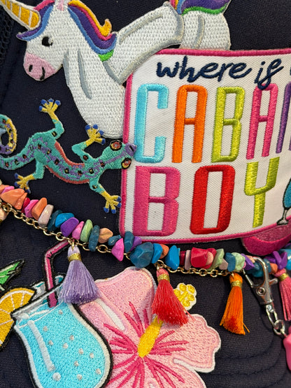 Blu Coconut Cabana Boy Trucker