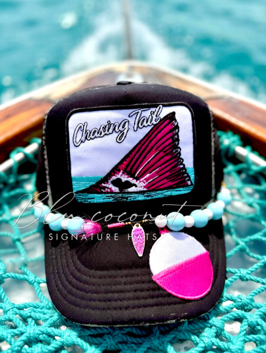 Blu Coconut Chasing Tail Trucker