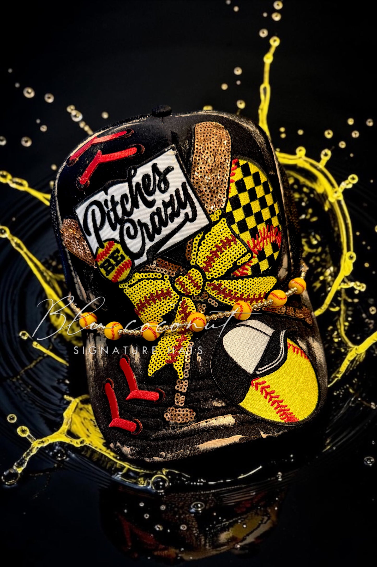 🔥 Pitches Crazy Softball Trucker Hat! 🥎💥