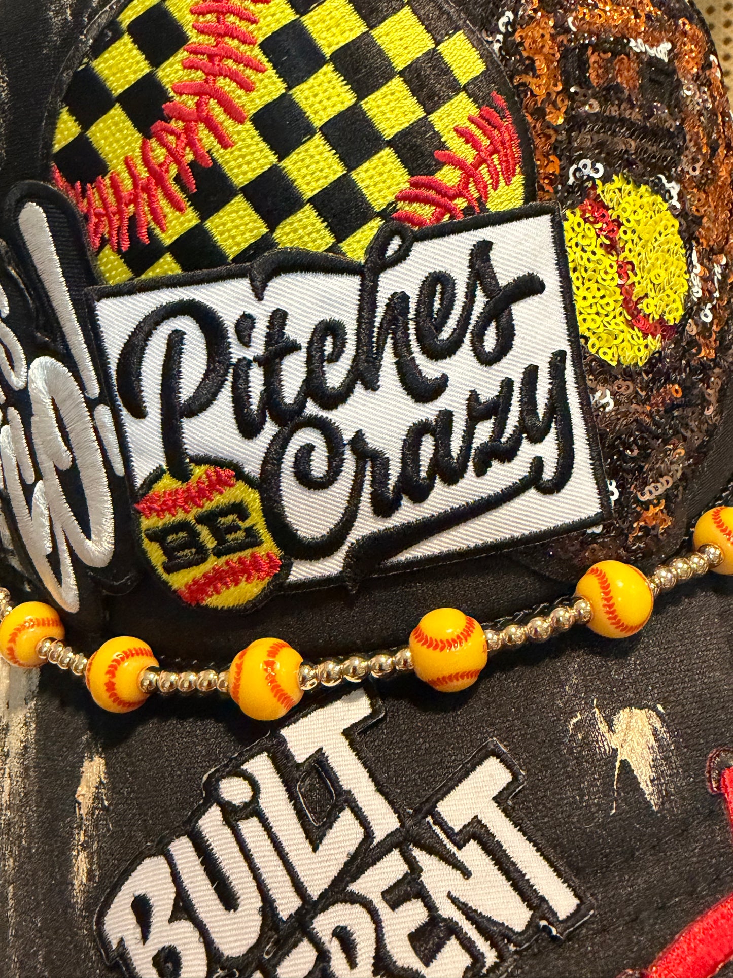 🔥 Pitches Crazy Softball Trucker Hat! 🥎💥