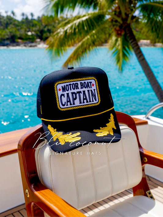 Blu Coconut Captain Trucker