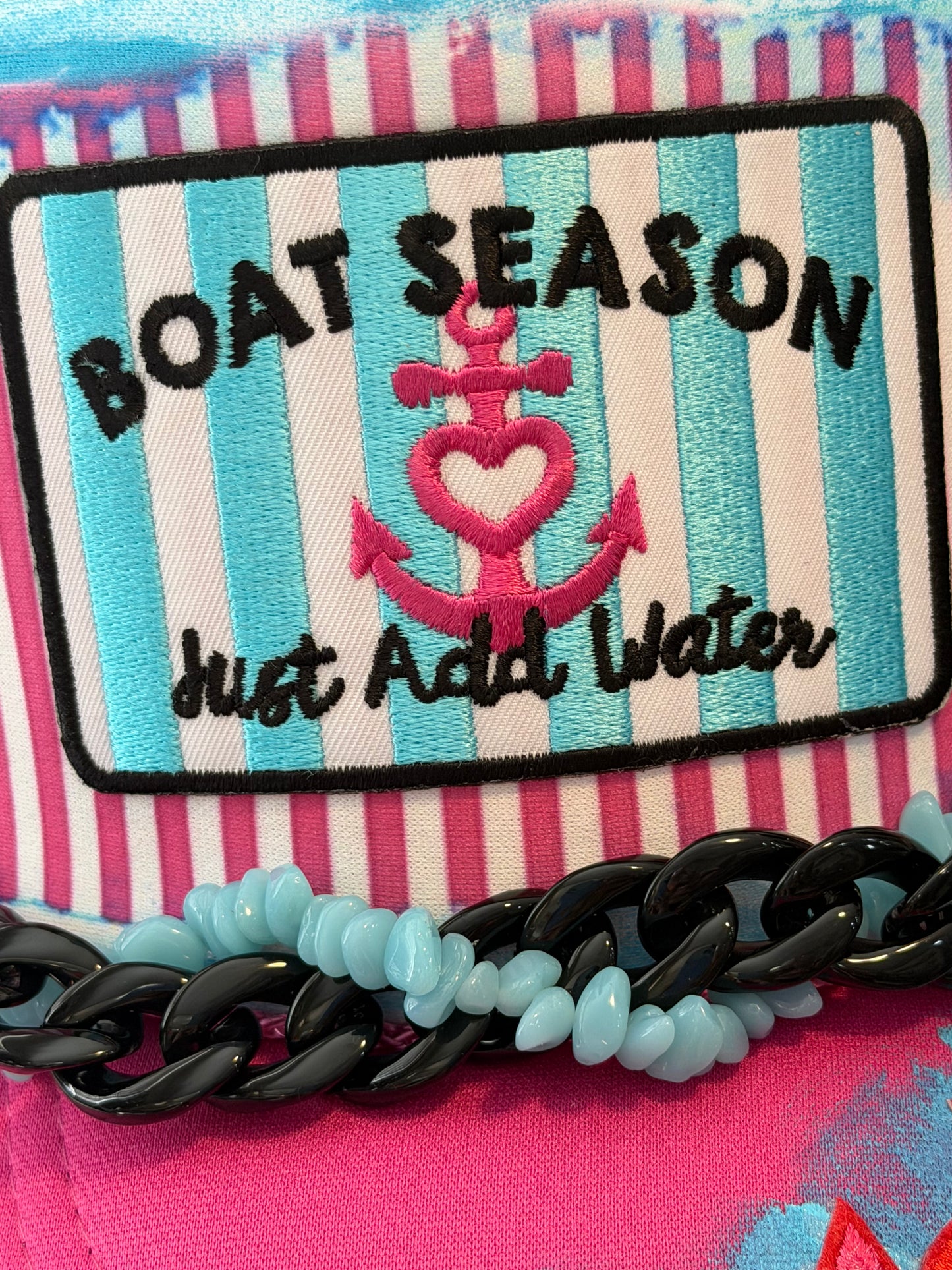 Blu Coconut Boat Season Trucker