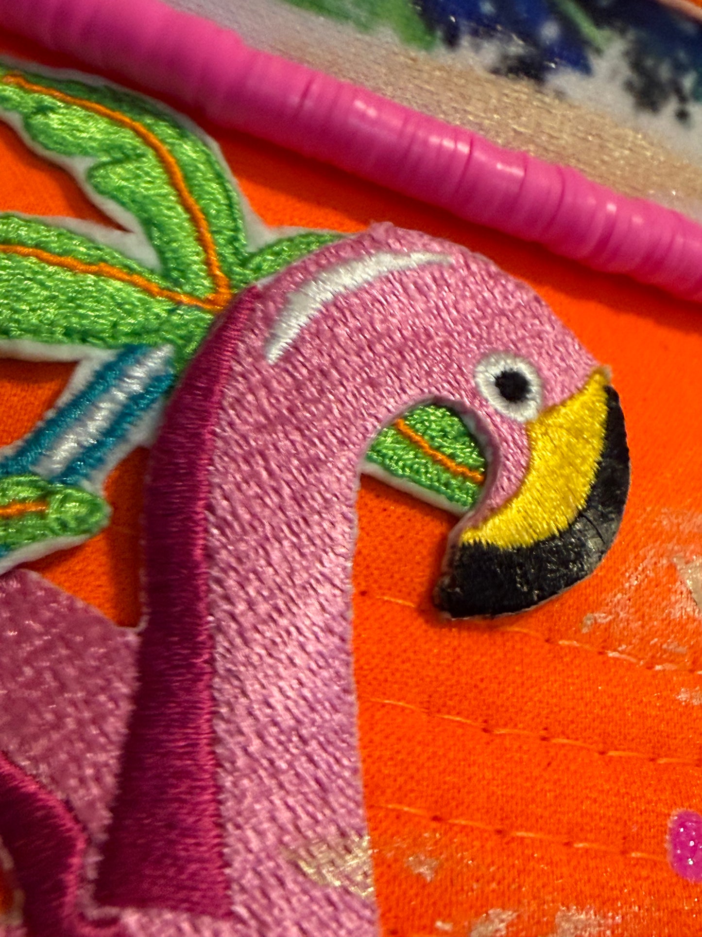 Blu Coconut Whatever Floats Your Boat” Flamingo Trucker Hat! 🦩