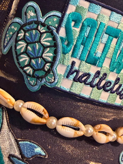 Blu Coconut 🌊✨ SALTWATER HALLELUJAH Trucker