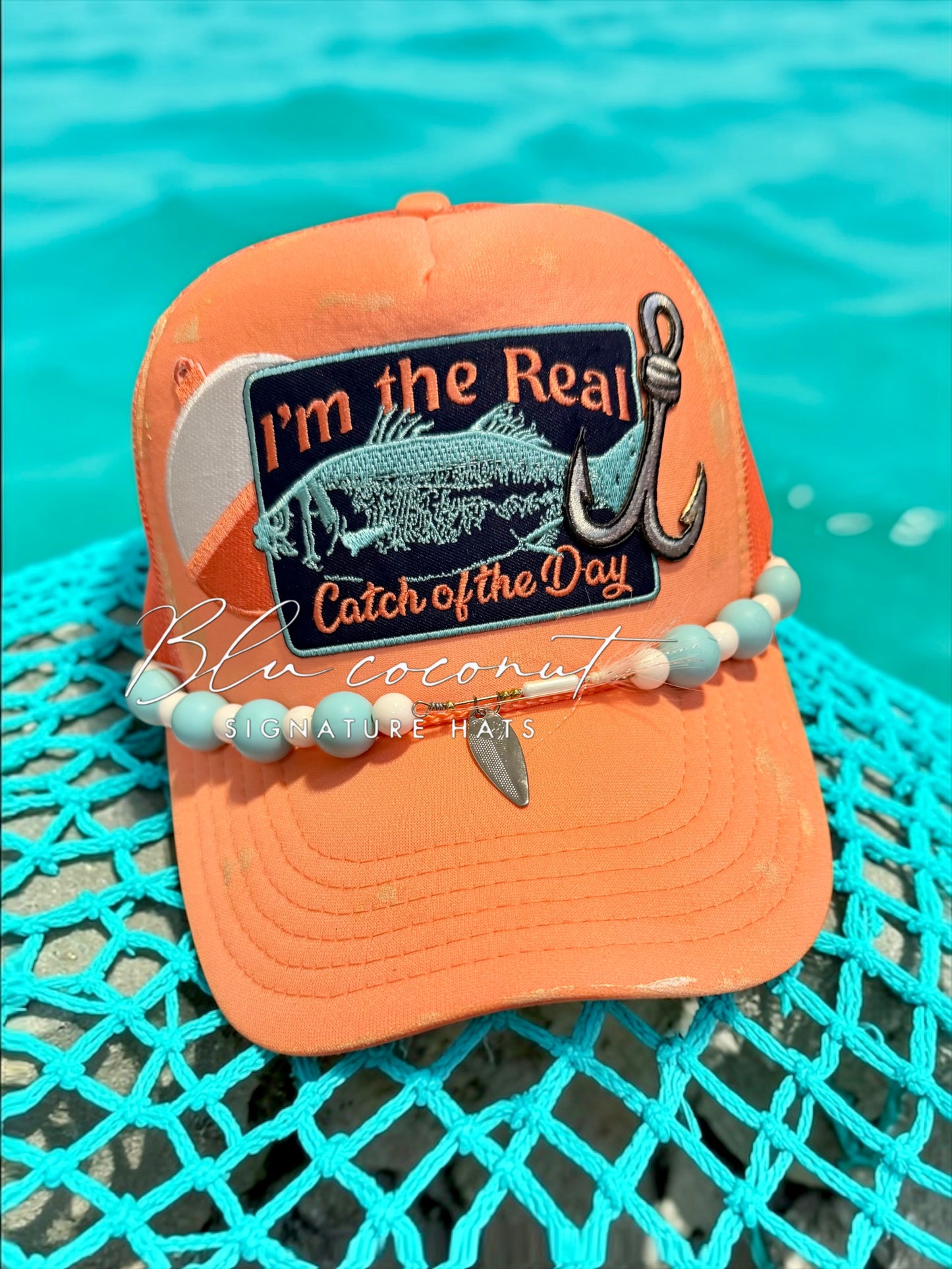 Blu Coconut Catch Of The Day Trucker