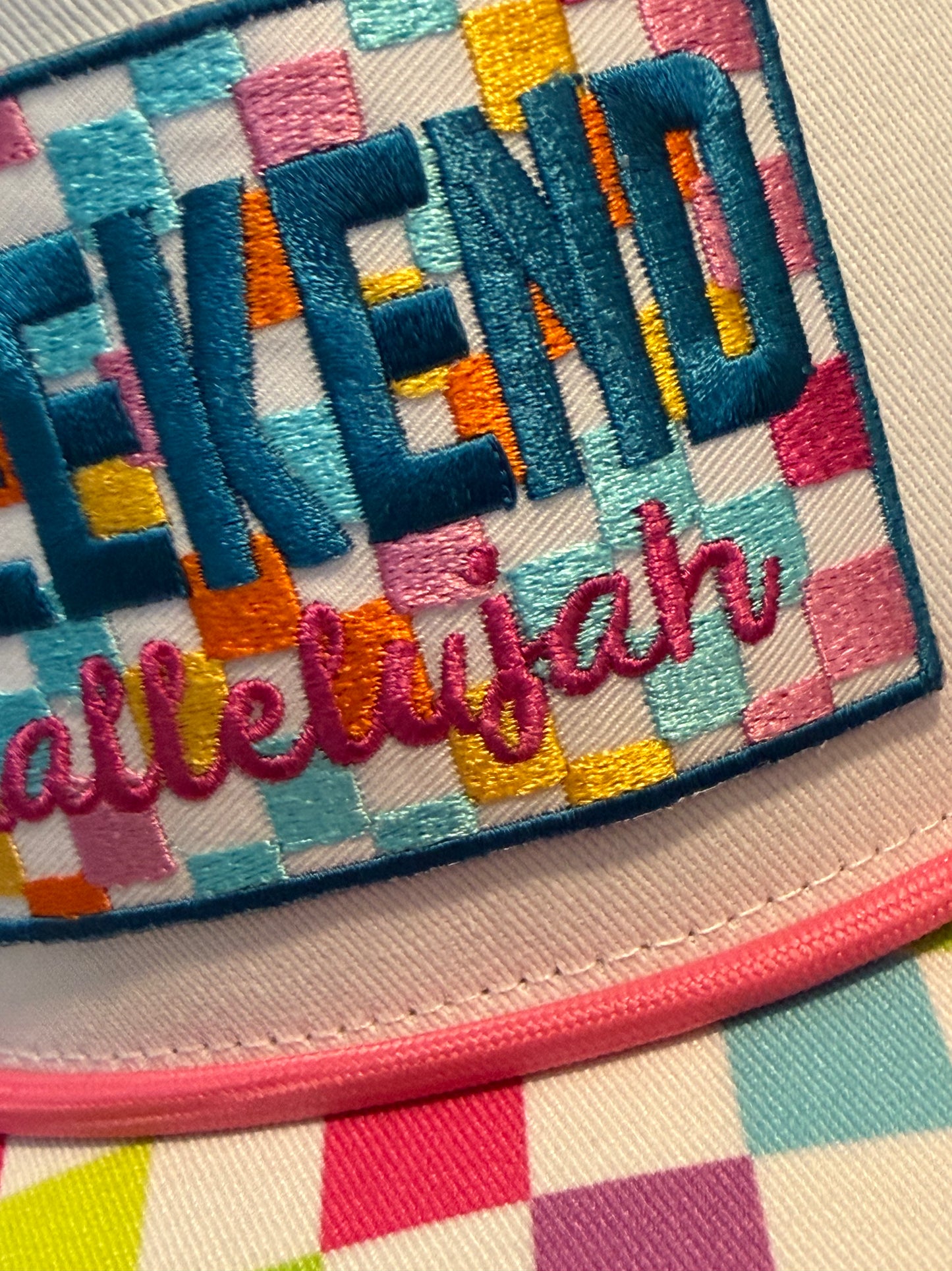 Blu Coconut Weekend Hallelujah Canvas SnapBack Hat ✨
