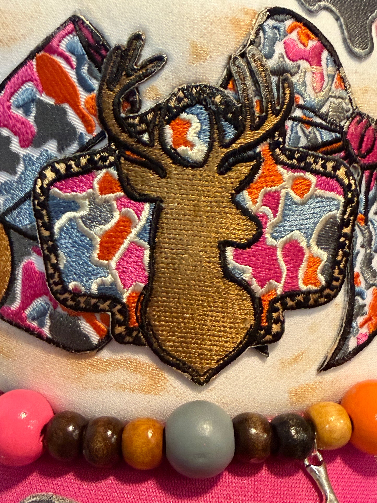 Blu Coconut Hot Pink Deer Hunting Trucker Hat