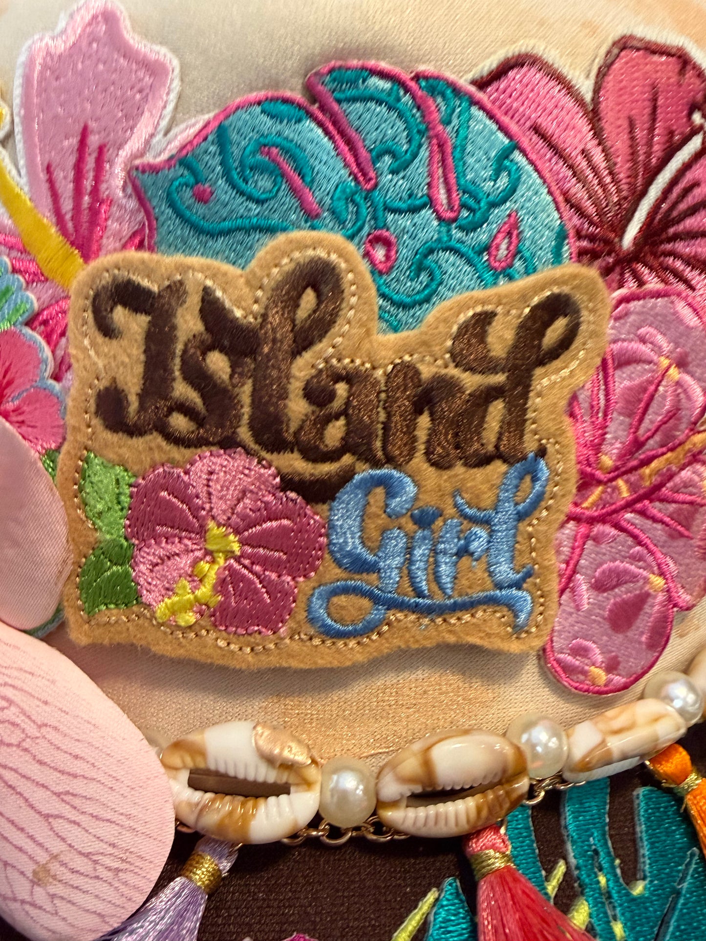 Blu Coconut 🌴🌺 Island Girl Trucker Hat