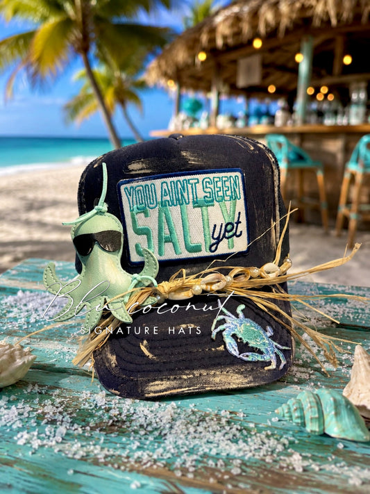 Blu Coconut You Ain’t Seen Salty Yet Trucker 🐙🧂🦀