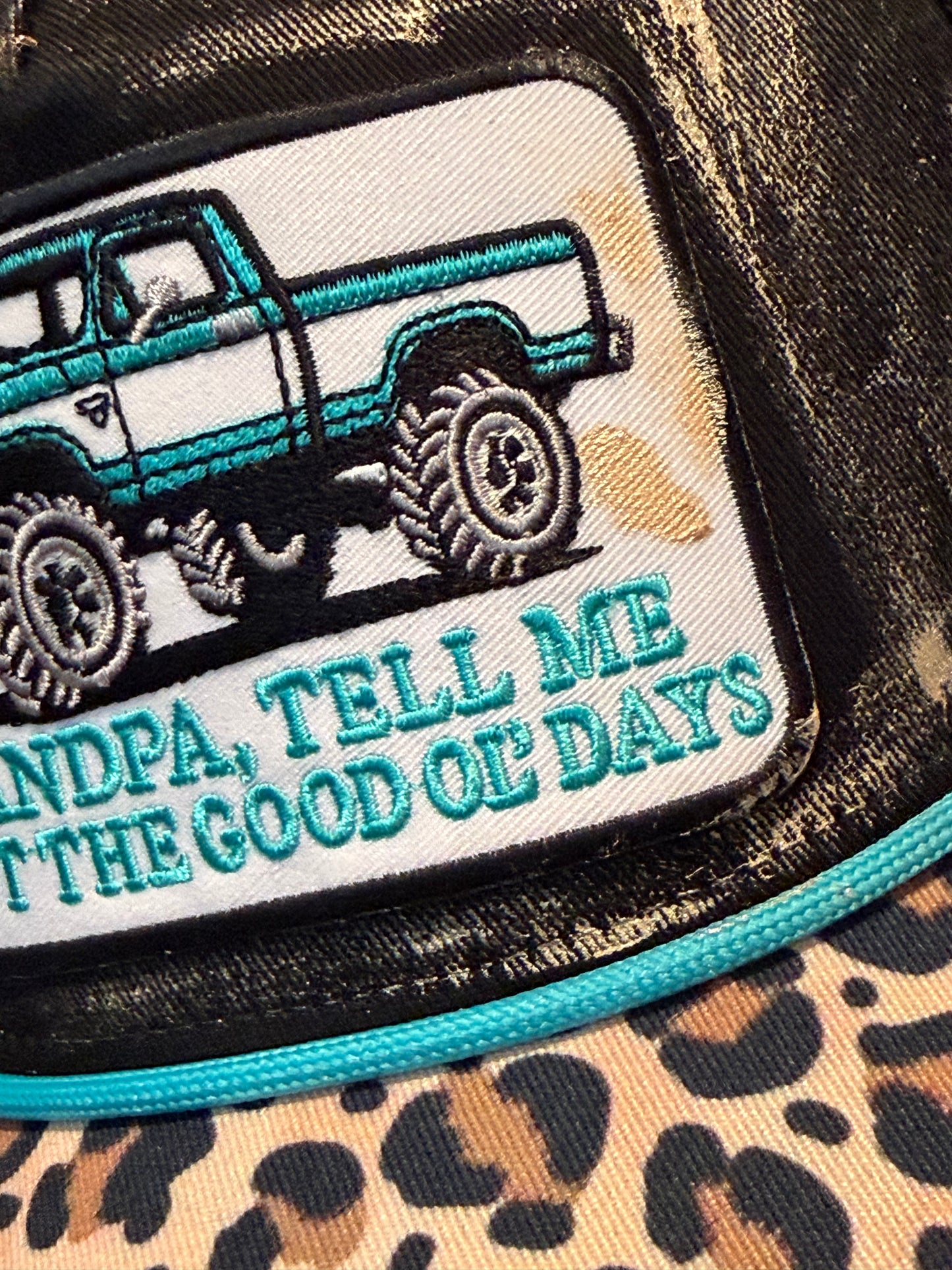 Blu Coconut Grandpa Trucker Hat