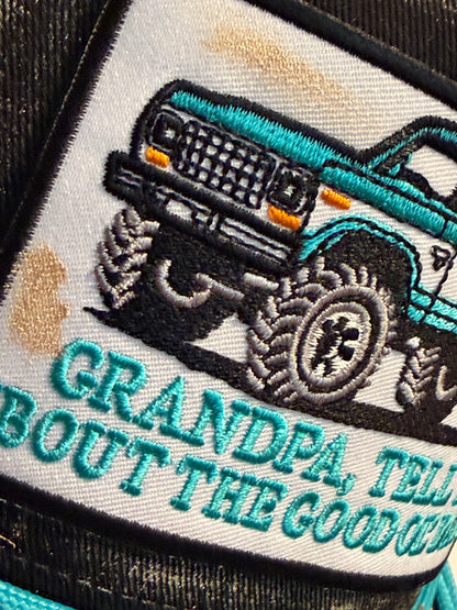 Blu Coconut Grandpa Trucker Hat