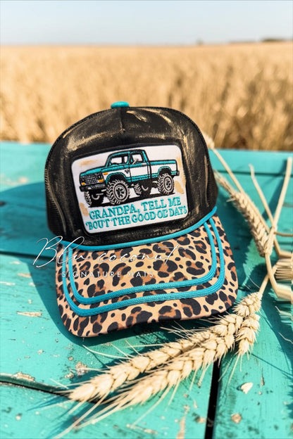Blu Coconut Grandpa Trucker Hat