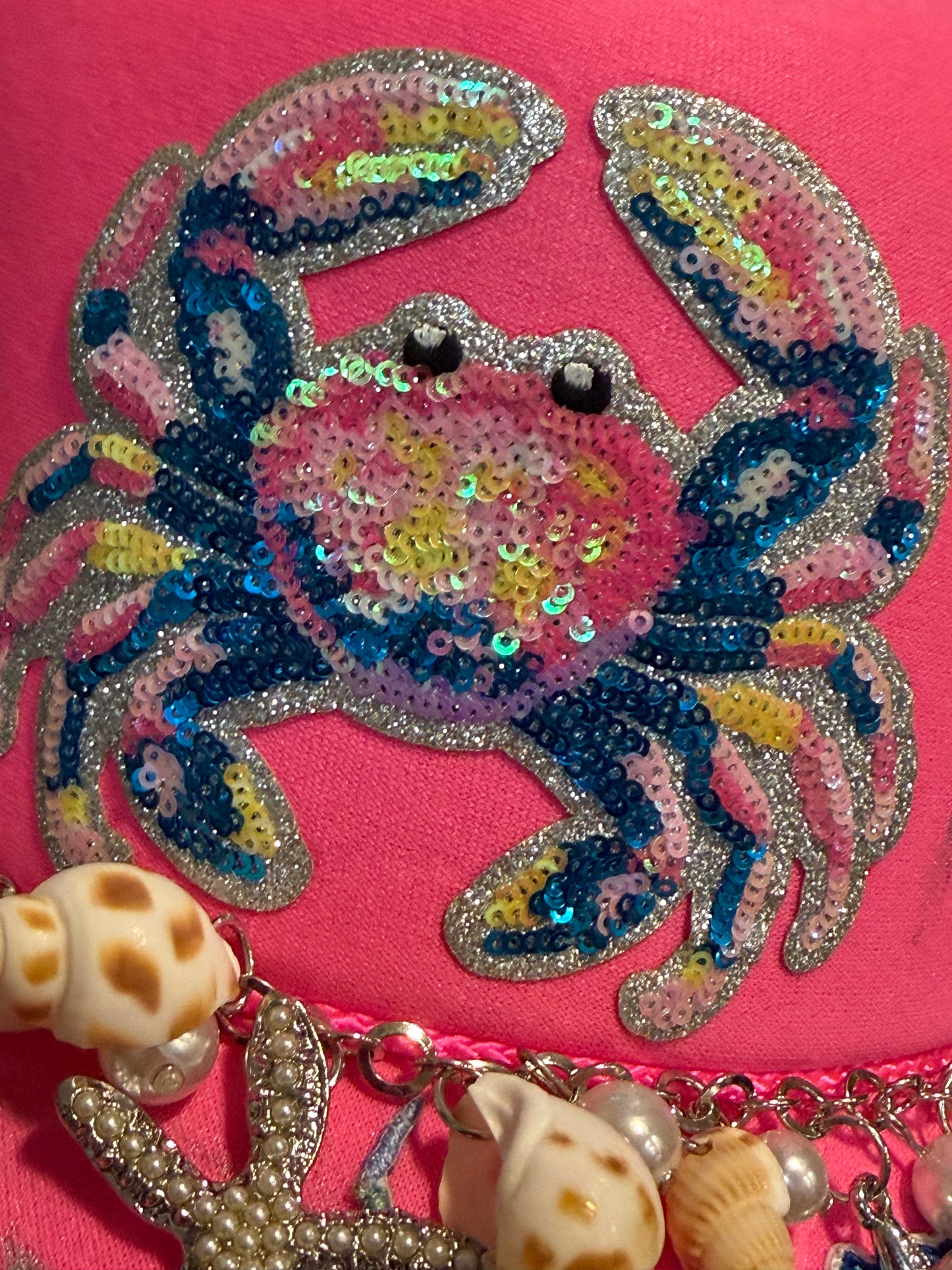 Blu Coconut Neon Crab Queen Trucker Hat