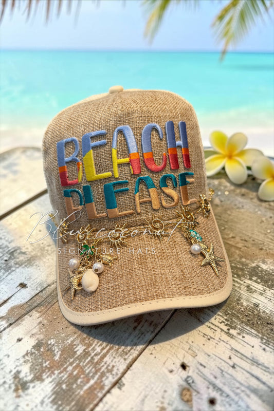Blu Coconut Beach Please Hat (Mid Profile)