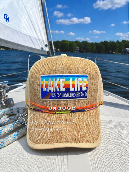 Blu Coconut Lake Life Trucker