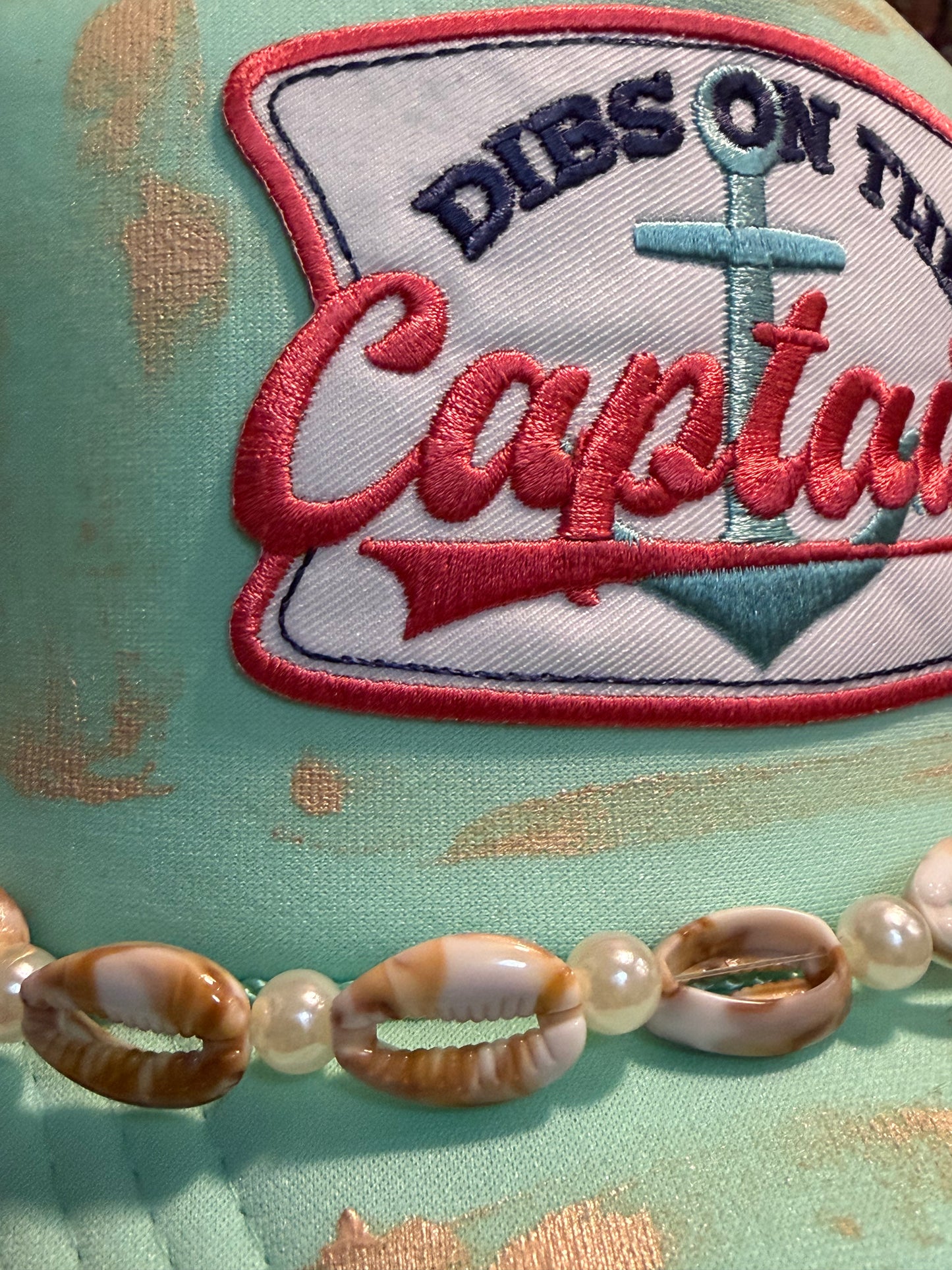Blu Coconut Dibs On the Captain Trucker