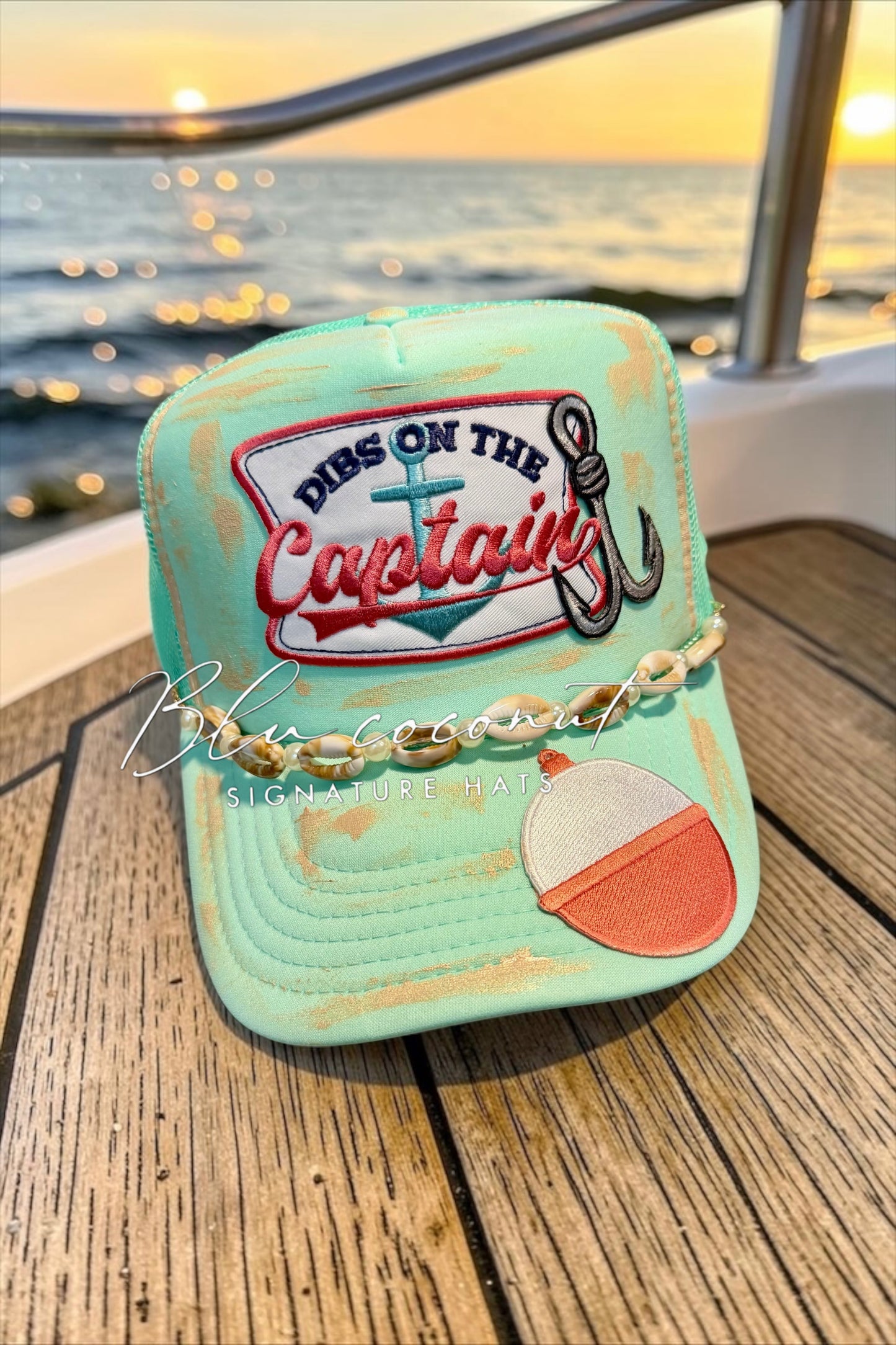 Blu Coconut Dibs On the Captain Trucker