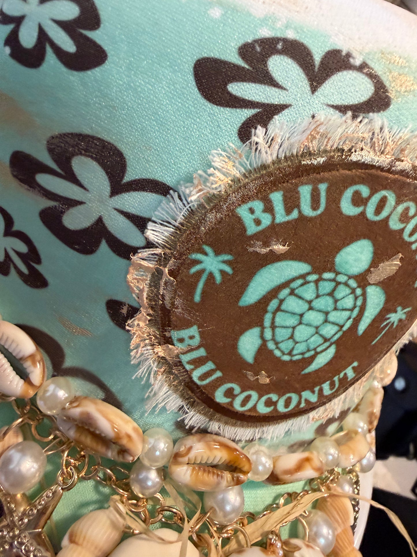 🥥 Blu Coconut Island Trucker Hat… 🌴🥥🌊