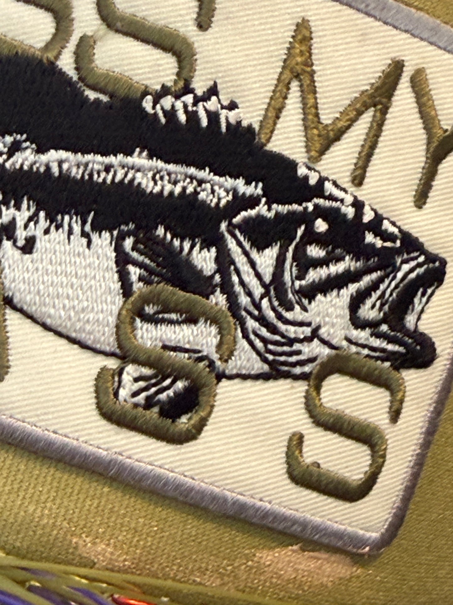 Blu Coconut 🎣 Kiss My Bass Camo Trucker Hat