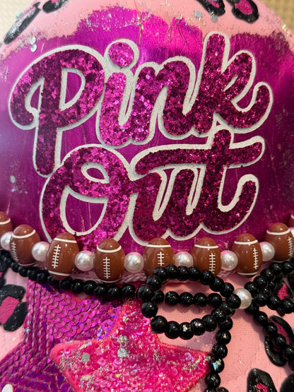 Blue Coconut Pink Out Trucker Hat