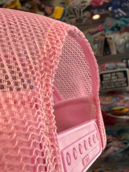 Blue Coconut Pink Out Trucker Hat