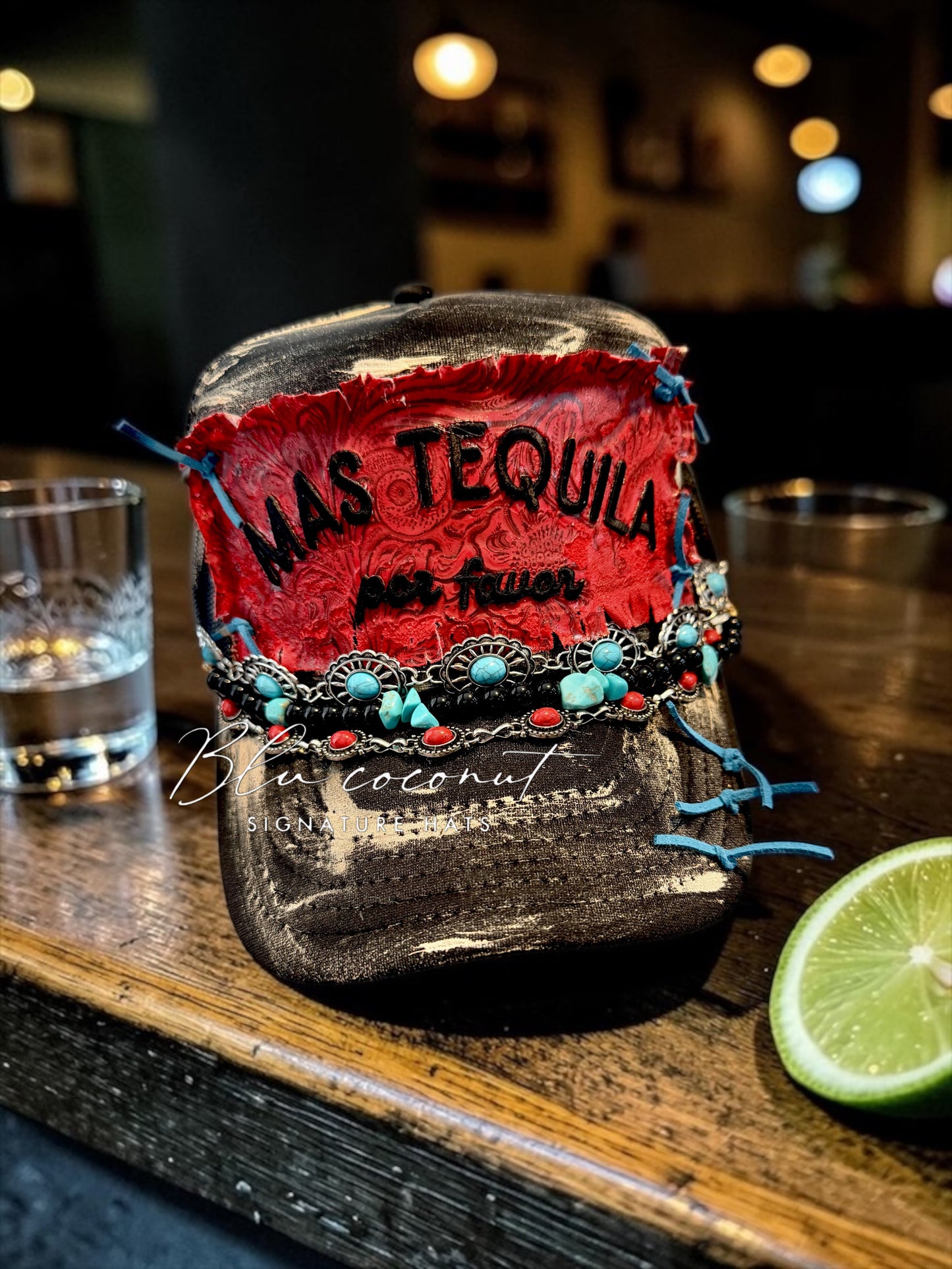 Blu Coconut Tequila Trucker